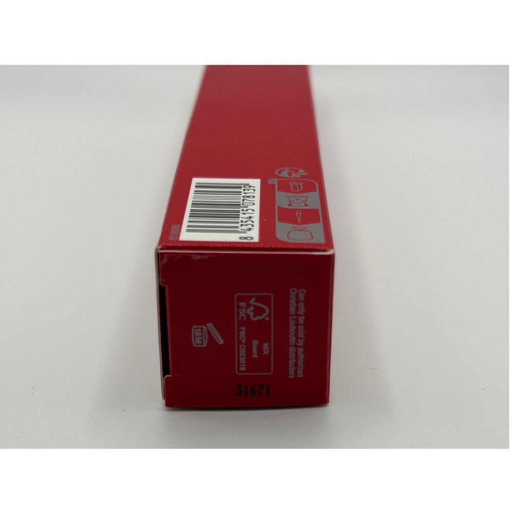 Christian‎ Louboutin Rouge Stiletto Slimstick Glossy Rodeo Tomato 155S Lipstick - Picture 7 of 8